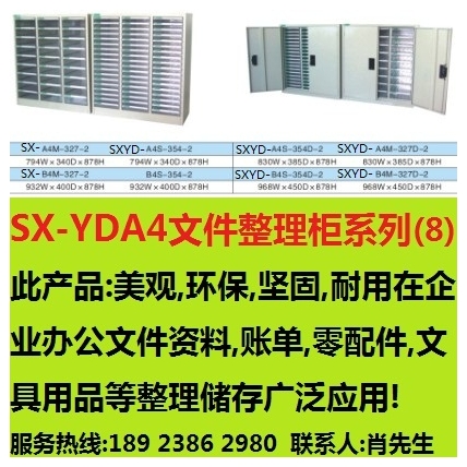 文件整理柜 编号：SX-YDA4文件柜系列(8)