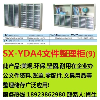 文件整理柜 编号：SX-YDA4文件柜系列(9)
